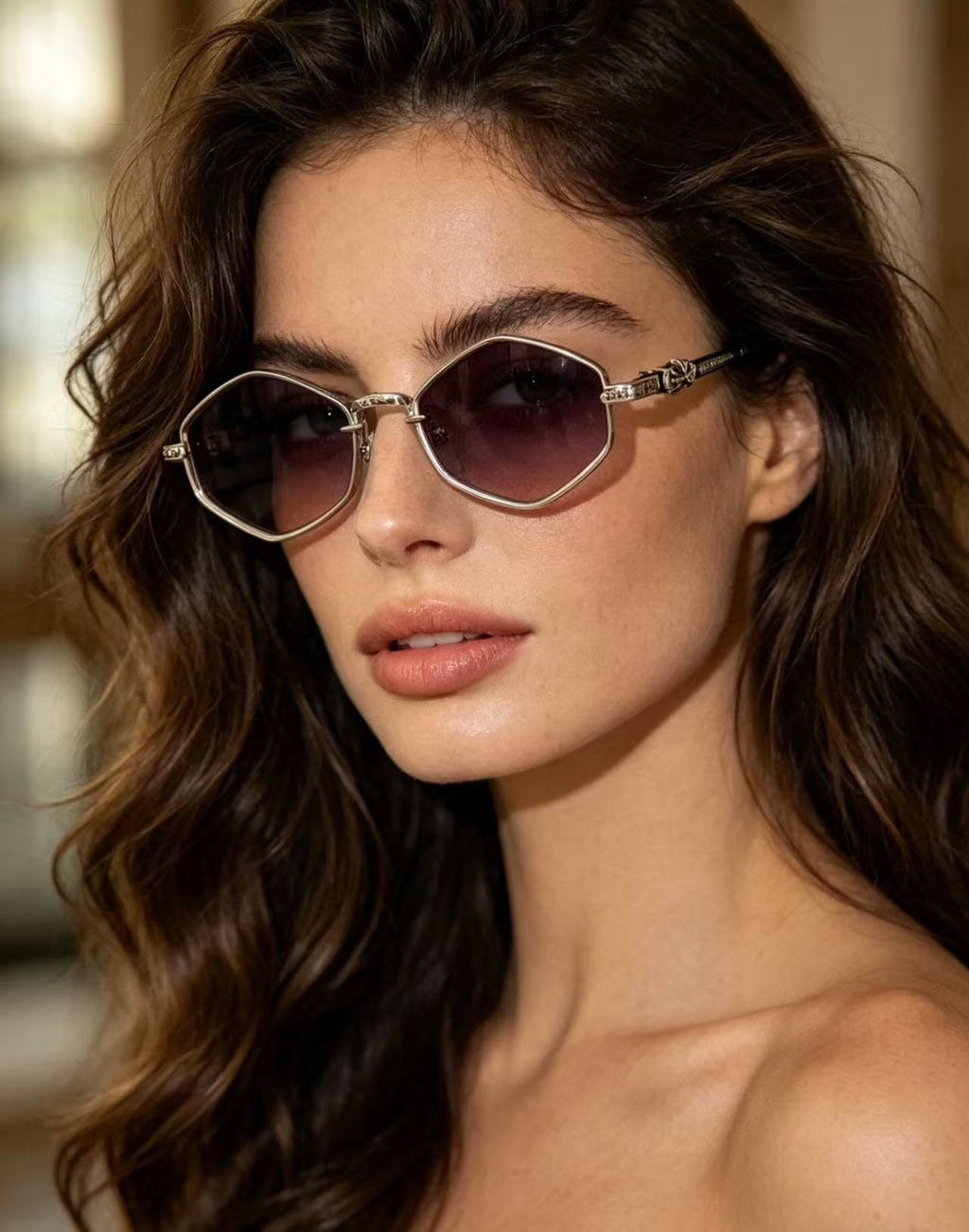 Chrome Hearts Nip Slip Sunglasses
